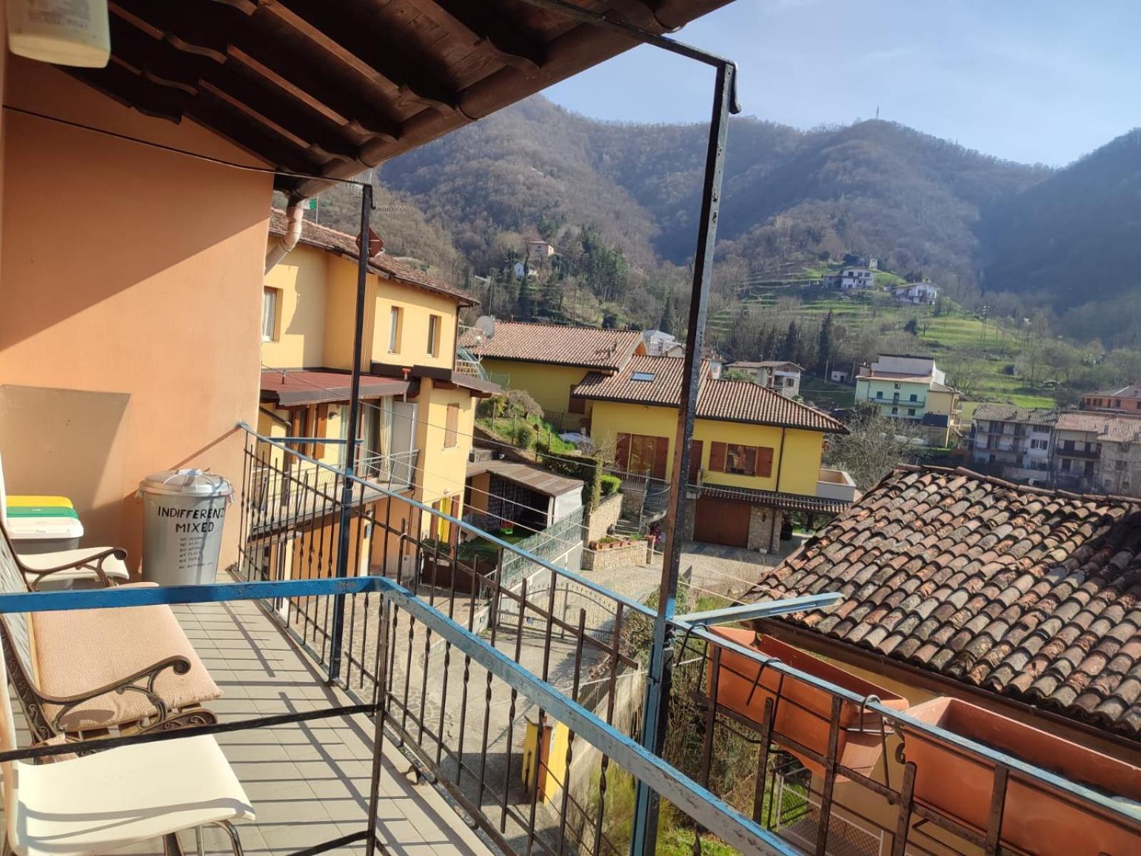 Apartmán Cute Little Flat With View, 20 Mins To Bgy Airport Pradalunga Exteriér fotografie